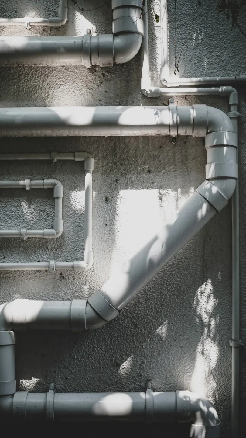 Under-sink waste pipework