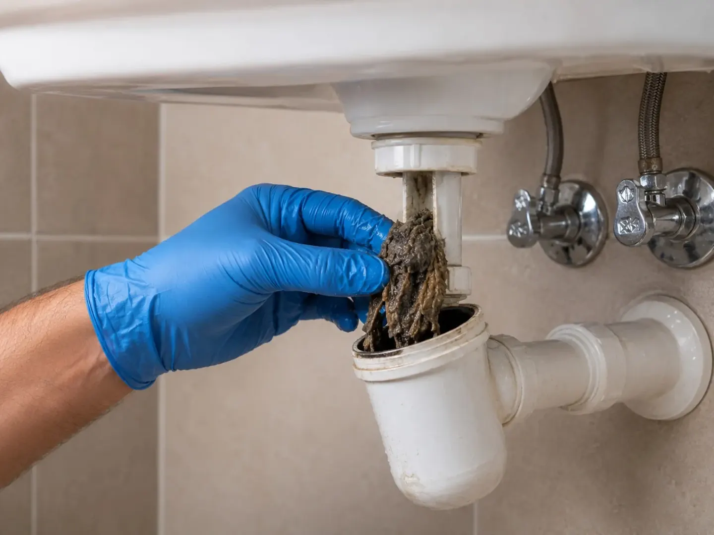 Accessible trap cleaning
